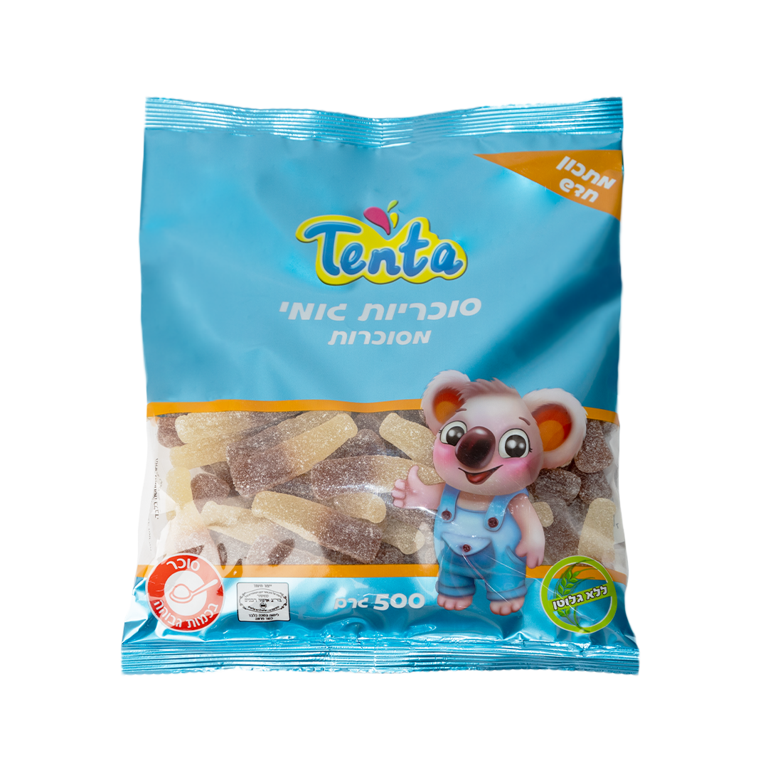 גומי בקבוק קולה מסוכר