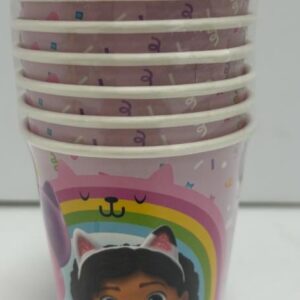 כוסות נייר בית הבובות של גבי